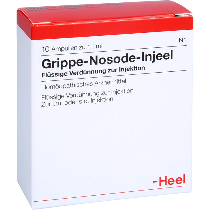 Grippe-Nosode-Injeel Injektionslösung, 10 pc Ampoules