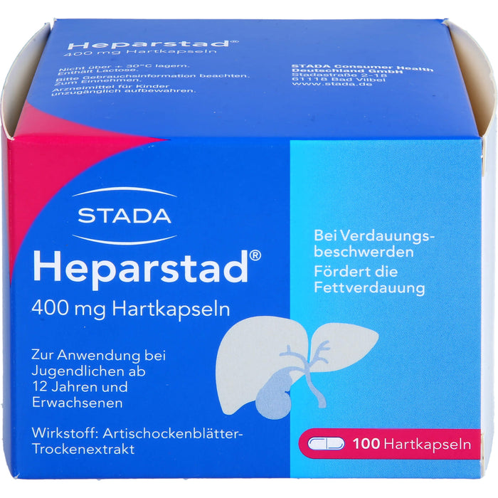 Heparstad 400 mg Hartkapseln, 100 pcs. Capsules