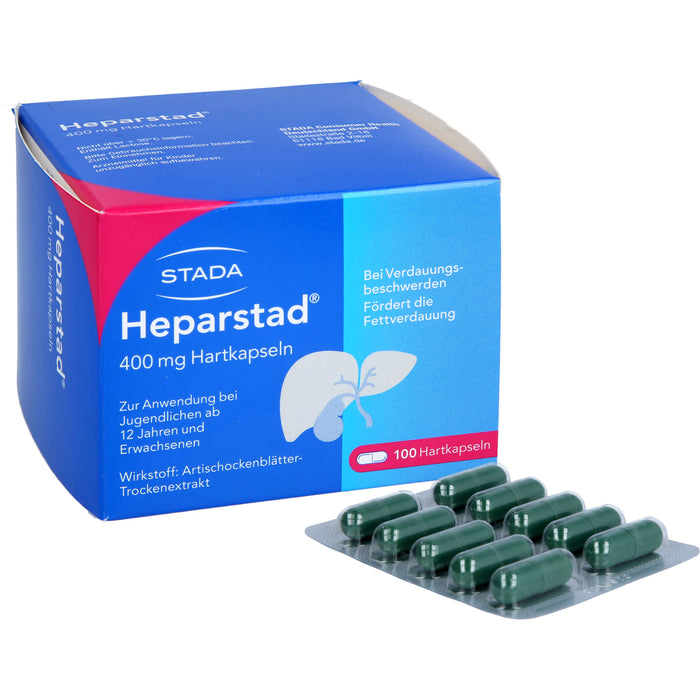 Heparstad 400 mg Hartkapseln, 100 pc Capsules