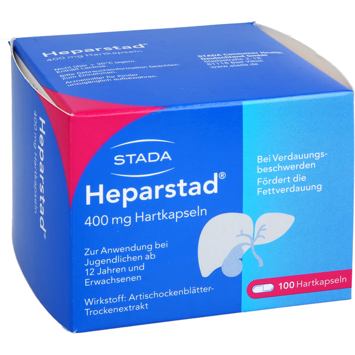 Heparstad 400 mg Hartkapseln, 100 pcs. Capsules