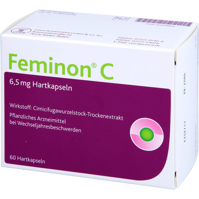 Feminon C 6,5 mg Hartkapsel, 60 pc Capsules