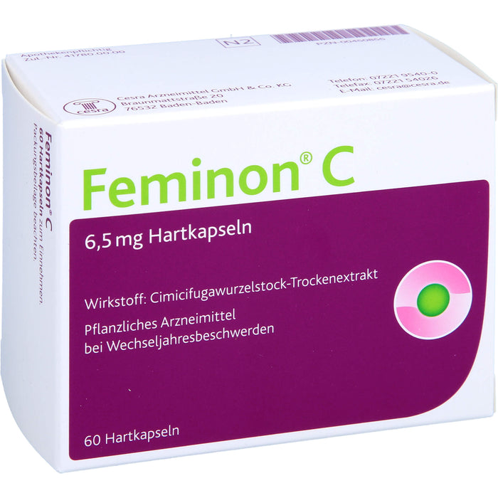 Feminon C 6,5 mg Hartkapsel, 60 pcs. Capsules