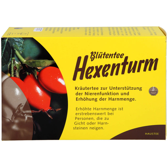 Hexenturm Blütentee Kräutertee zur Unterstützung der Nierenfunktion, 180 g Thé