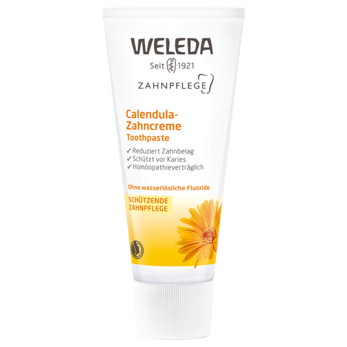 WELEDA Calendula-Zahncreme, 75 ml Zahncreme