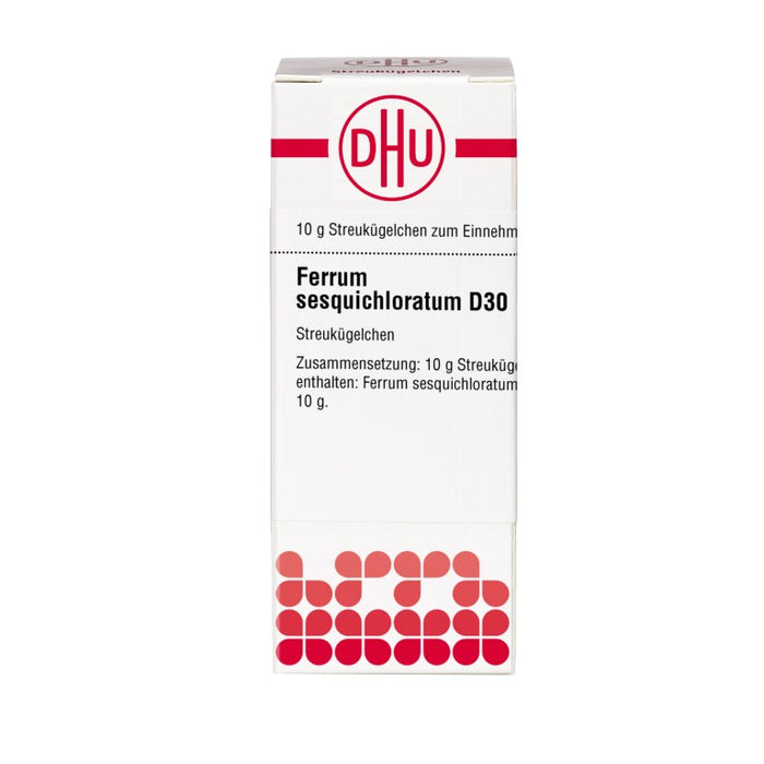 DHU Ferrum sesquichloratum D 30 Gobuli, 10 g Globules