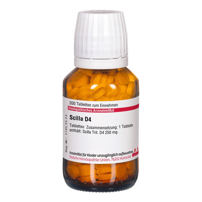 DHU Scilla D4 Tabletten, 200 St. Tabletten