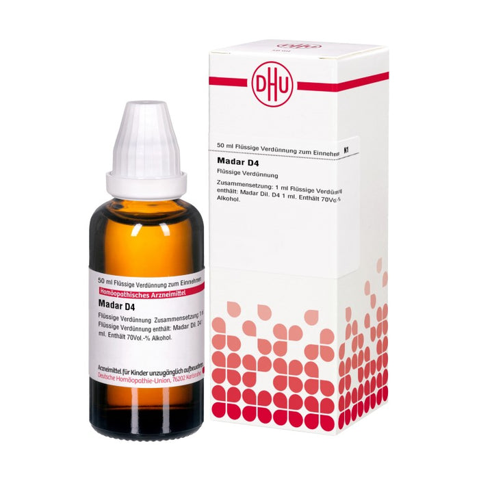 DHU Madar D4 Dilution, 50 ml Lösung