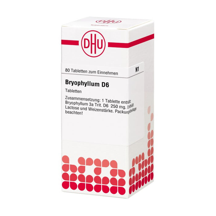 DHU Bryophyllum D6 Tabletten, 80 pc Tablettes