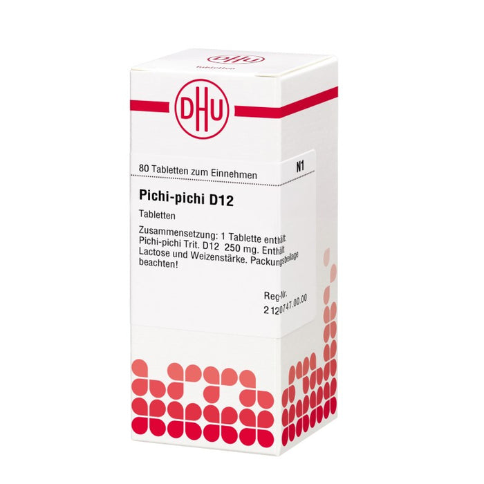 DHU Pichi-pichi D12 Tabletten, 80 St. Tabletten