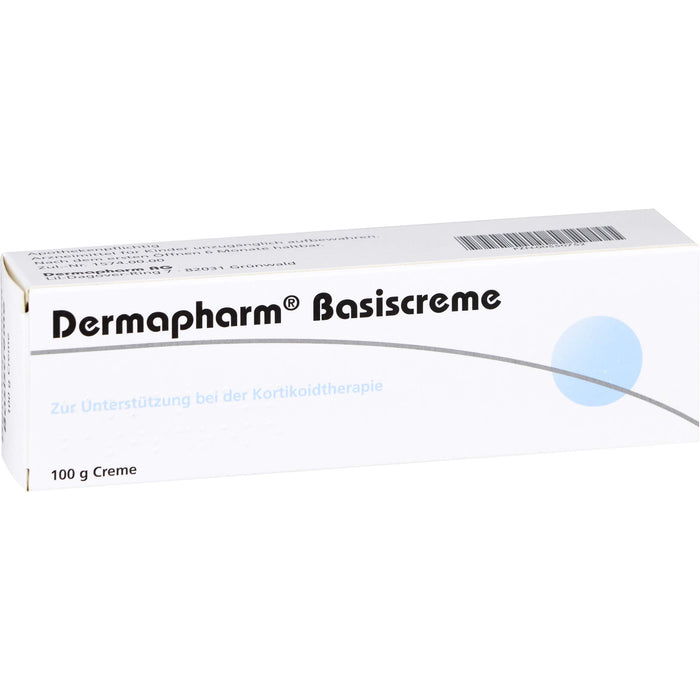 Dermapharm Basiscreme zur Unterstützung bei der Kortikoidtherapie, 100 g Cream