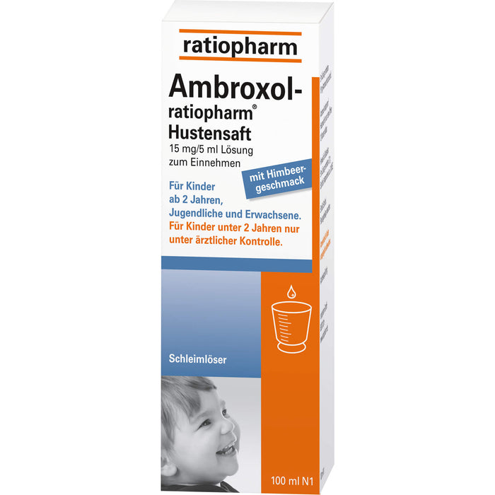 Ambroxol-ratiopharm Hustensaft, 100 ml Solution