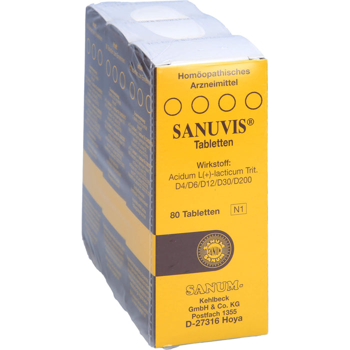 SANUM KEHLBECK Sanuvis Tabletten, 240 pc Tablettes