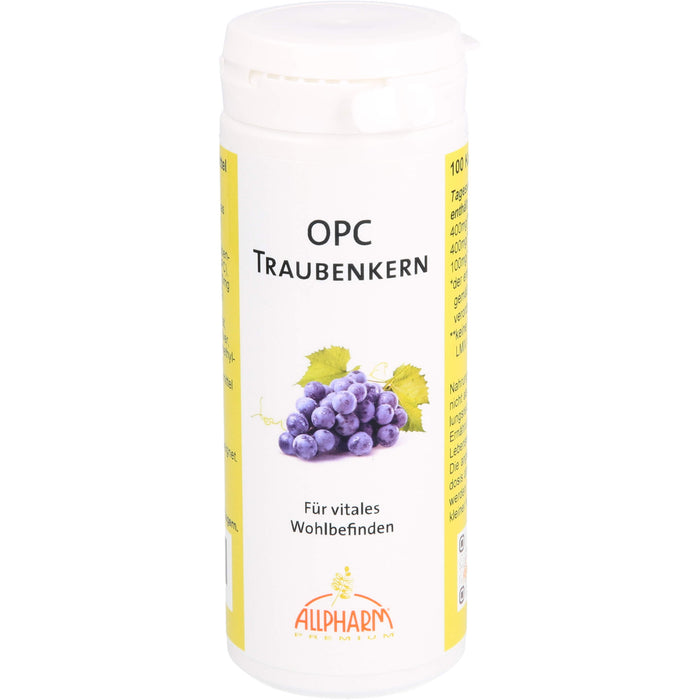 ALLPHARM OPC Traubenkern Kapseln, 100 pcs. Capsules