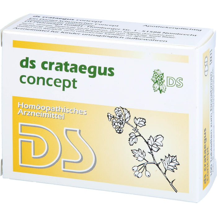 ds crataegus concept Tabletten, 100 pc Tablettes