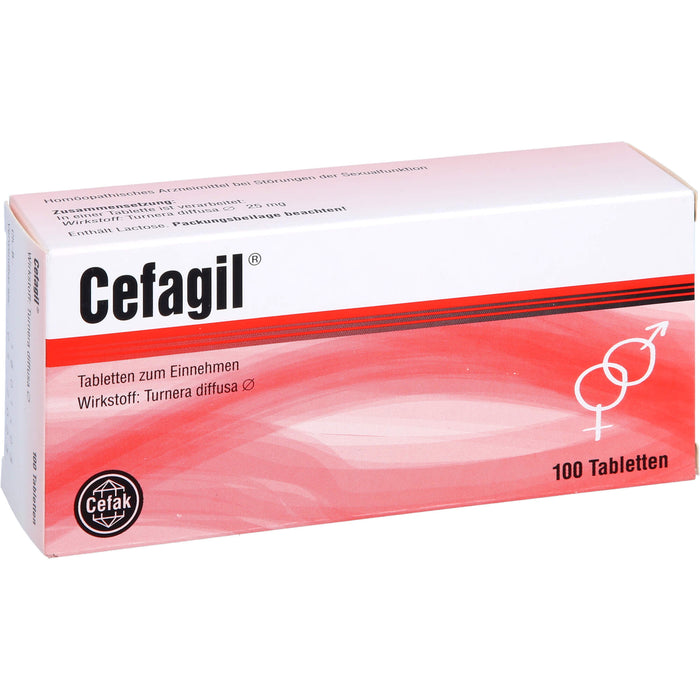 Cefagil Tabletten bei Störungen der Sexualfunktion, 100 pcs. Tablets