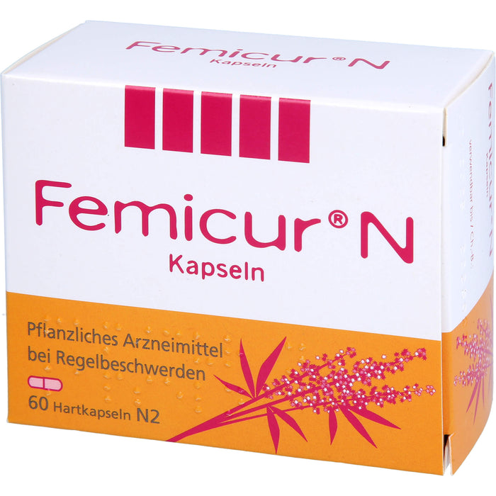 Femicur N Kapseln bei Regelbeschwerden, 60 pc Capsules