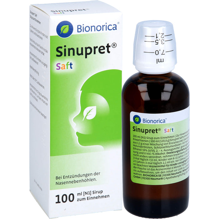 Sinupret Saft, 100 ml Solution