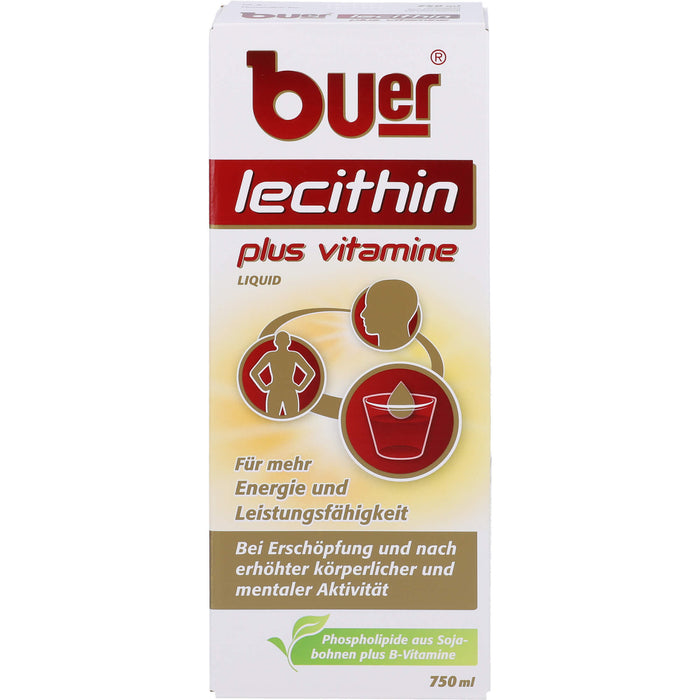 buer Lecithin plus Vitamine Lösung, 750 ml Lösung