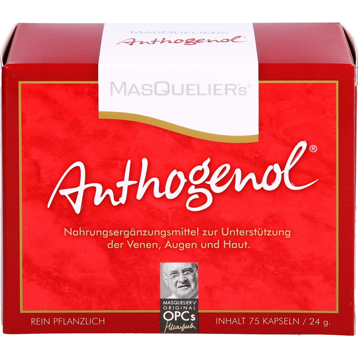 MASQUELIER's Original OPCs Anthogenol Kapseln, 75 pc Capsules