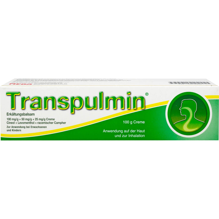 Transpulmin Erkältungsbalsam, 100 g Creme