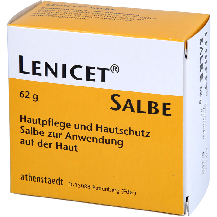 Lenicet Salbe zum Schutz der Haut, 62 g Ointment