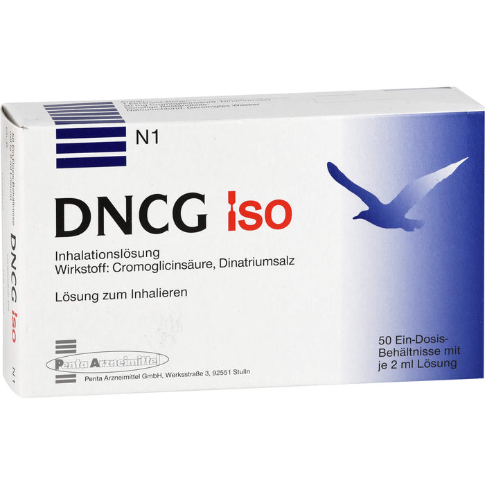 DNCG Iso Inhalationslösung, 50 pc Ampoules