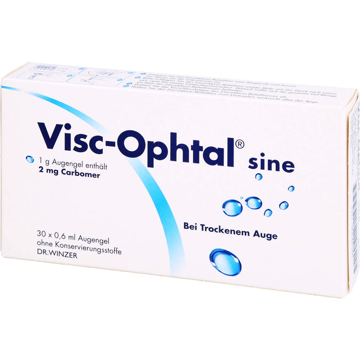 DR.WINZER Visc-Ophtal sine Augengel bei trockenem Auge, 30 pcs. Gel