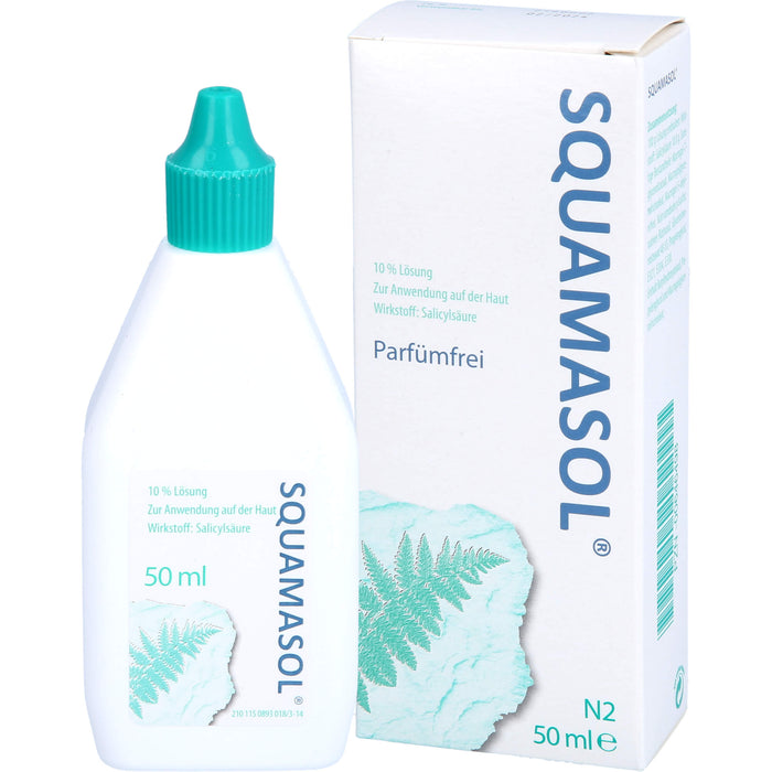 Squamasol 10 % Lösung zur Anwendung auf der Haut, 50 ml LOE