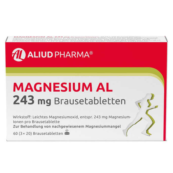 Magnesium AL 243 mg Brausetabletten, 60 pc Tablettes