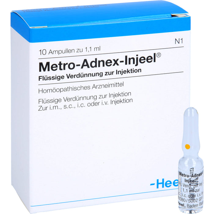 Metro-Adnex-Injeel flüssige Verdünnung, 10 pc Ampoules