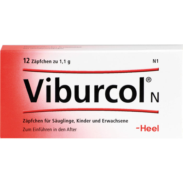 Viburcol N Zäpfchen, 12 pc Suppositoires