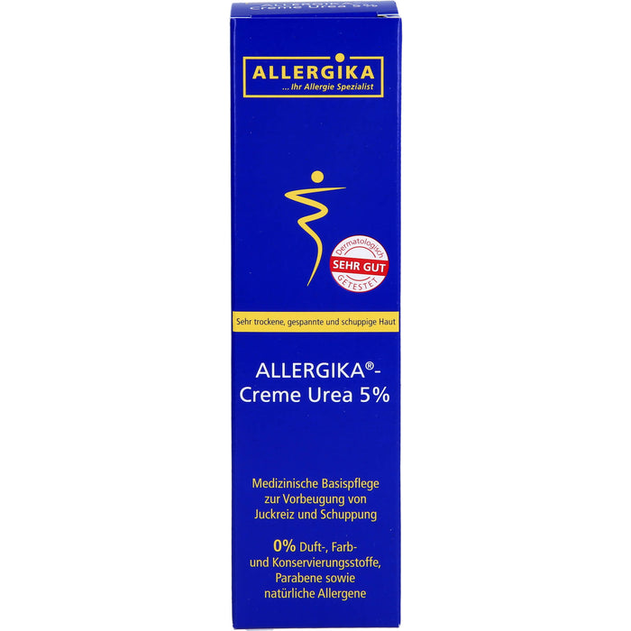 ALLERGIKA Creme Urea zur Vorbeugung von Juckreiz und Schuppung, 100 ml Crème