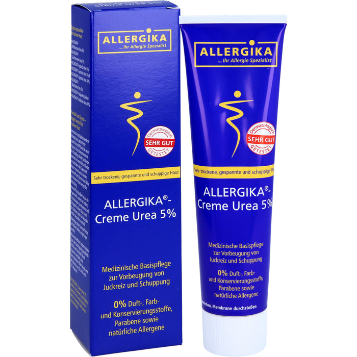 ALLERGIKA Creme Urea zur Vorbeugung von Juckreiz und Schuppung, 100 ml Cream