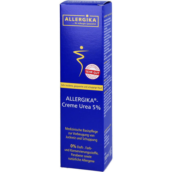 ALLERGIKA Creme Urea zur Vorbeugung von Juckreiz und Schuppung, 100 ml Cream