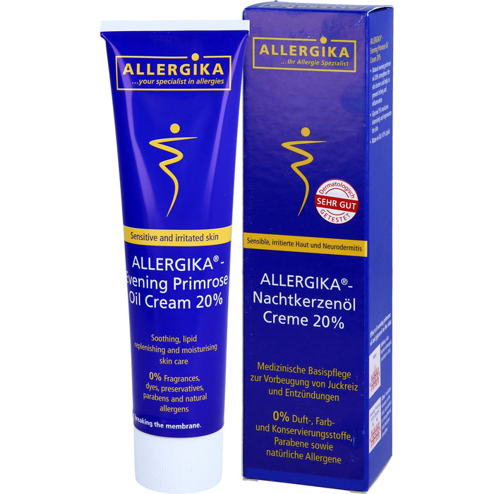 ALLERGIKA Nachtkerzenölcreme 20%, 100 ml Creme