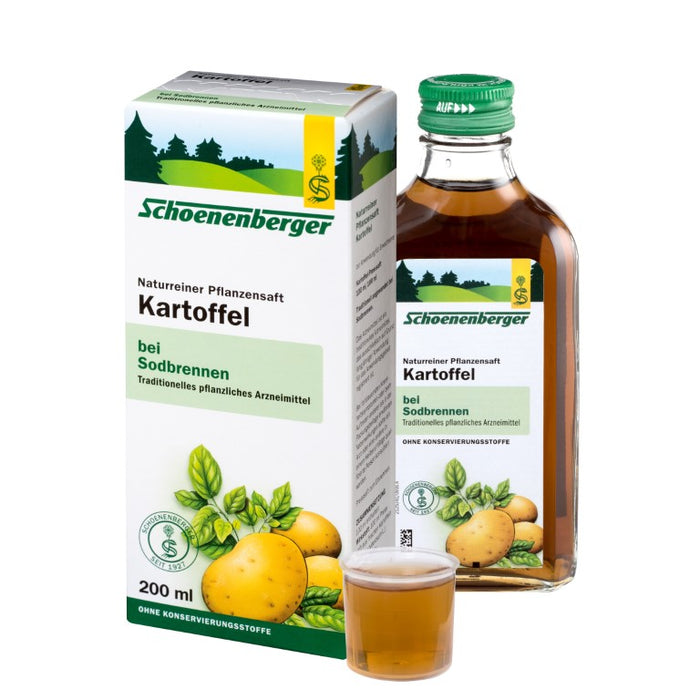 Schoenenberger Naturreiner Pflanzensaft Kartoffel, 200 ml Solution