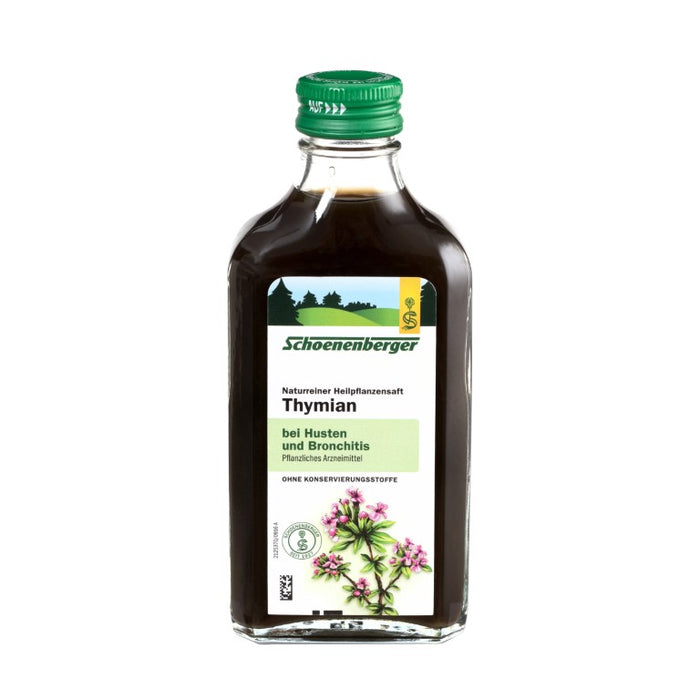 Schoenenberger Thymian naturreiner Heilpflanzensaft, 200 ml Solution