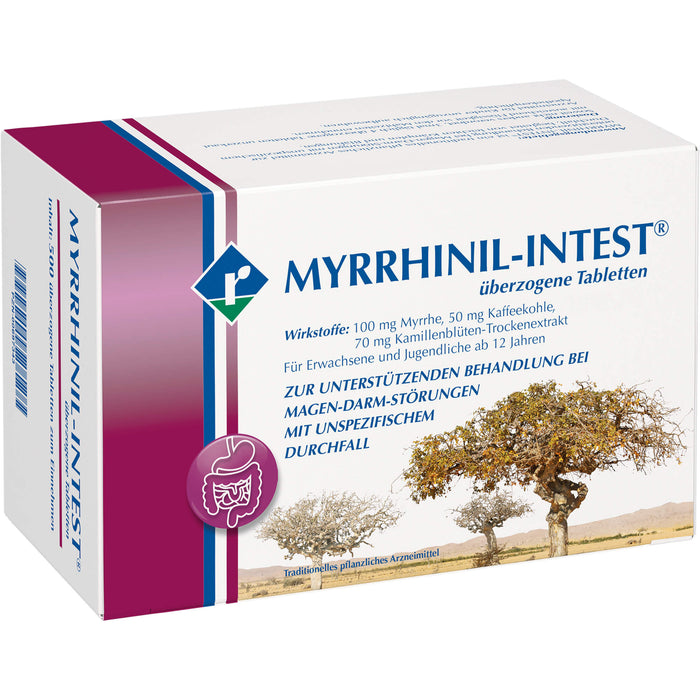 MYRRHINIL-INTEST überzogene Tabletten, 500 pcs. Tablets