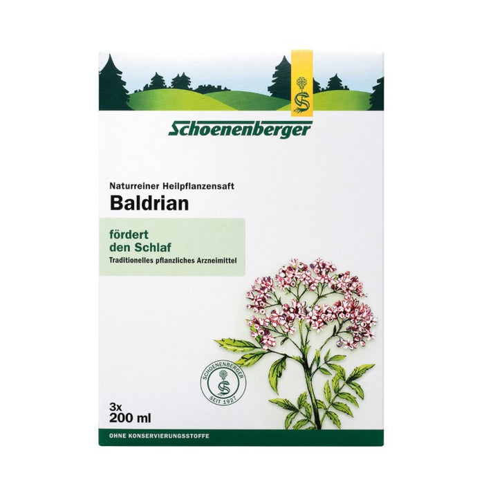 Schoenenberger Baldrian naturreiner Heilpflanzensaft, 600 ml Solution