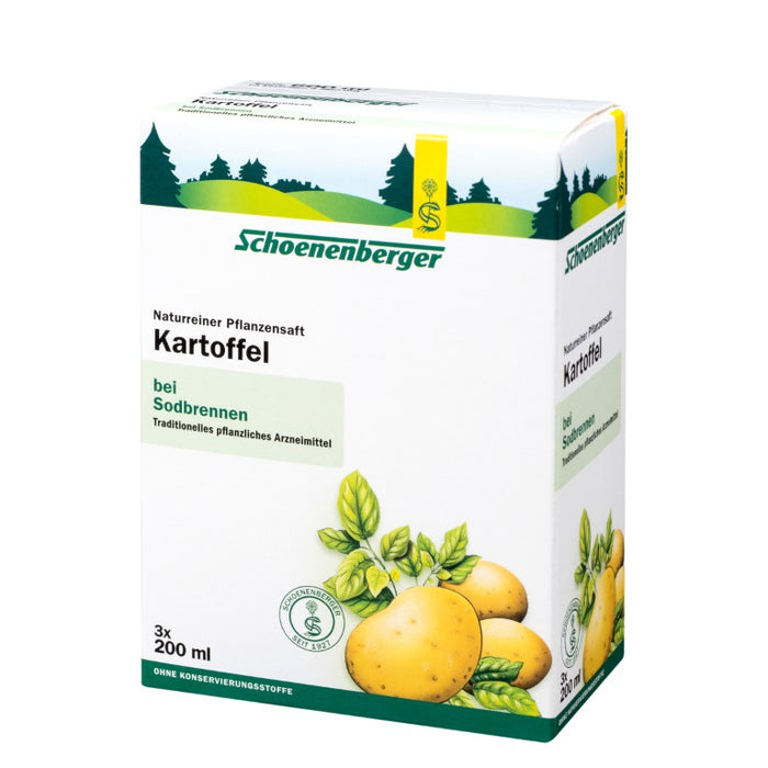 Schoenenberger Kartoffel naturreiner Pflanzensaft, 600 ml Lösung