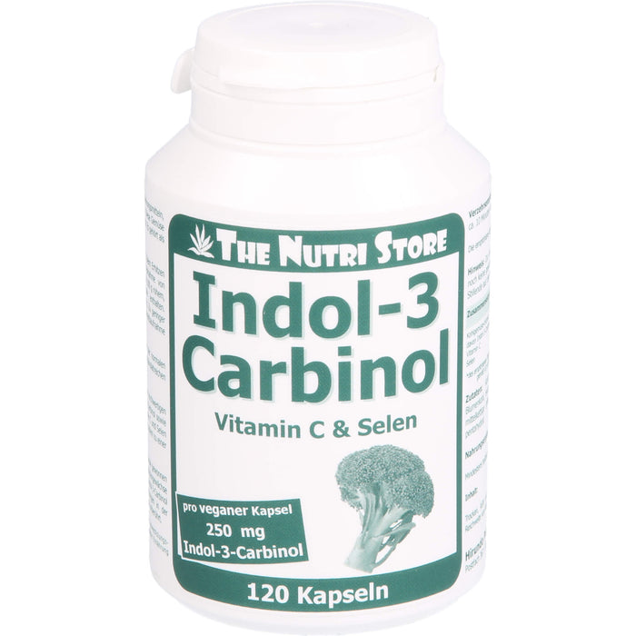 The Nutri Store Indol-3 Carbinol 250 mg vegetarische Kapseln, 120 pc Capsules