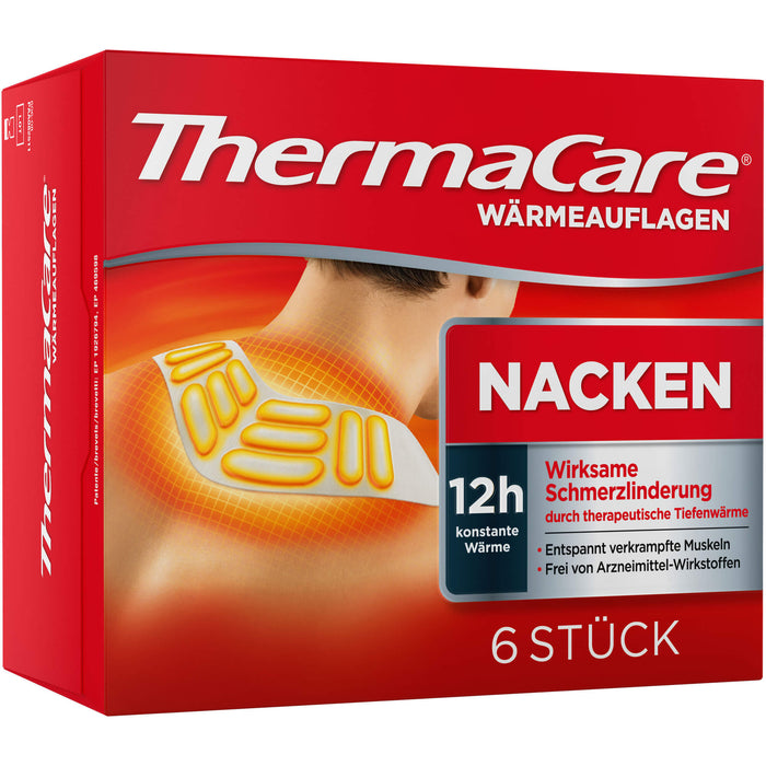 ThermaCare Wärmeauflagen Nacken, 6 St. Pflaster