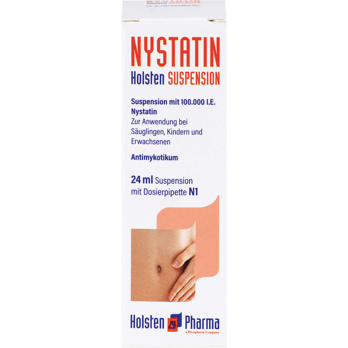 Nystatin Holsten Suspension Antimykotikum, 24 ml Solution