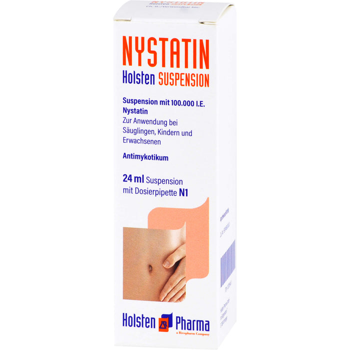 Nystatin Holsten Suspension Antimykotikum, 24 ml Solution