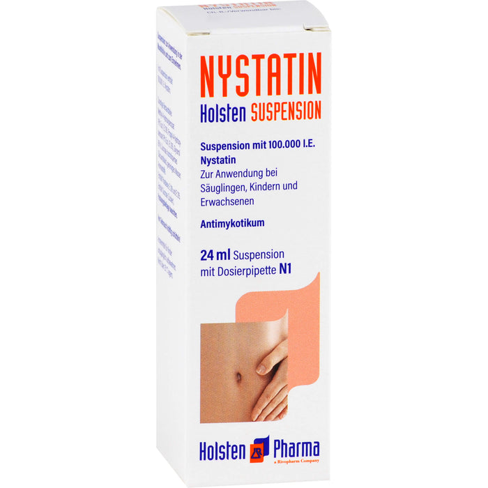 Nystatin Holsten Suspension Antimykotikum, 24 ml Solution