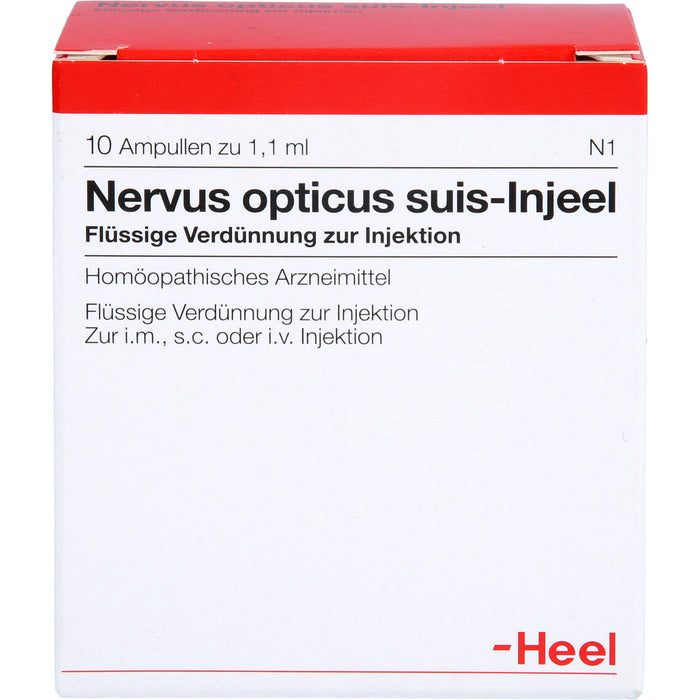 Nervus Opticus suis-Injeel Ampullen, 10 pc Ampoules