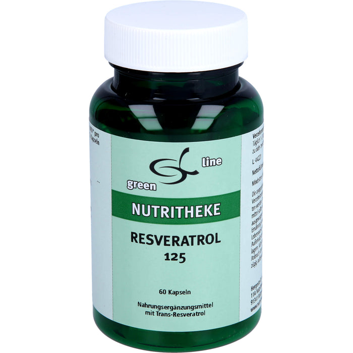 green line Nutritheke Resveratrol 125 Kapseln, 60 pcs. Capsules