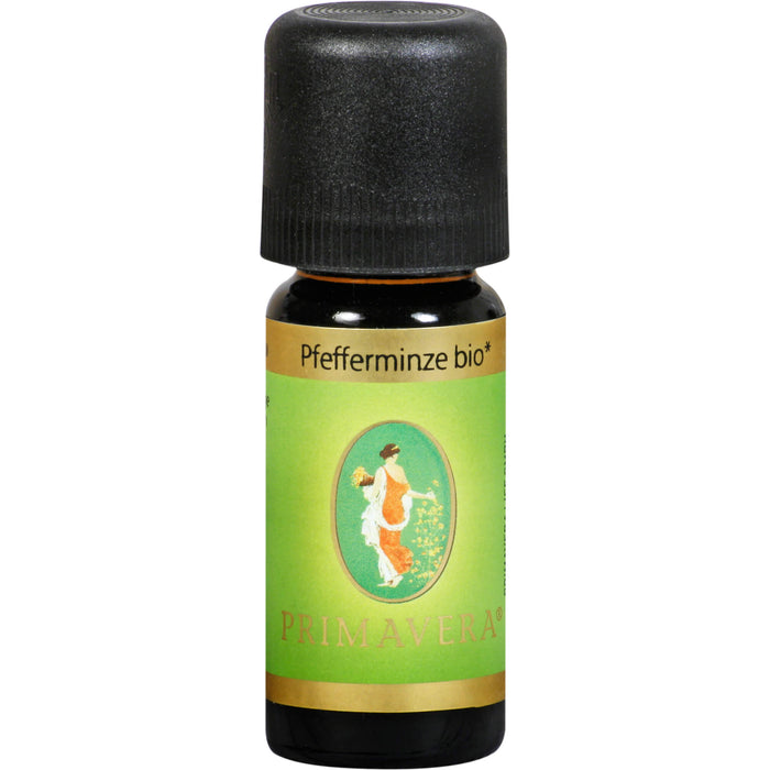 PRIMAVERA Pfefferminze BIO 100% naturreines Ätherisches Öl, 10 ml ätherisches Öl