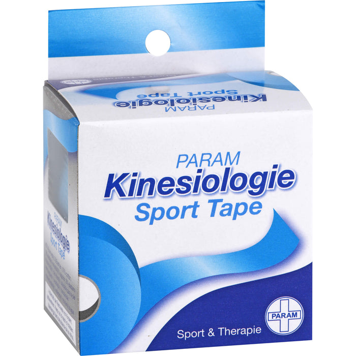 Kinesiologie Sport Tape 5 cm x 5 m Blau, 1 pc Pansement