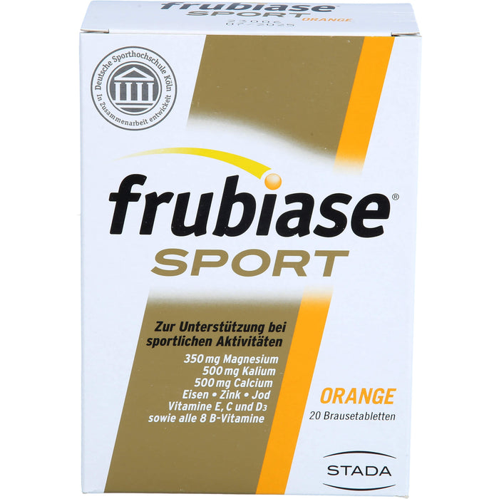 frubiase Sport Orange Brausetabletten, 20 St. Tabletten